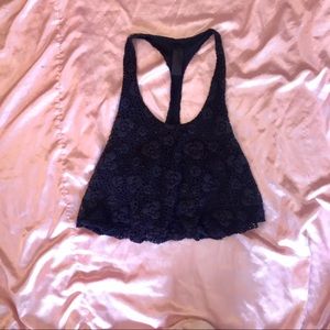 💙Navy Lace Tank Top💙